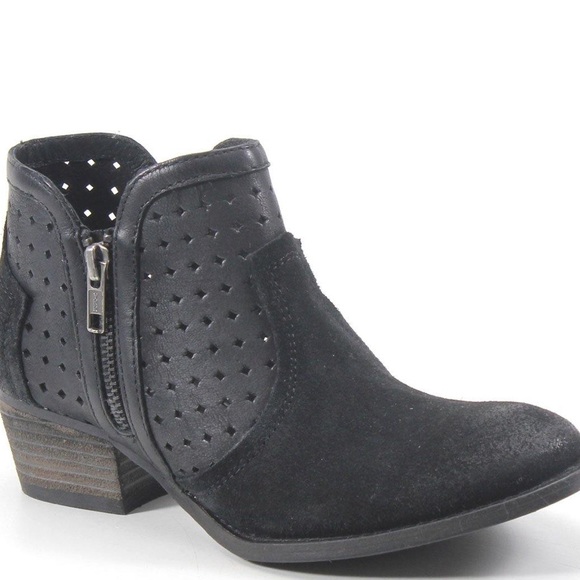 Diba Shoes - Diba True Black Boho Booties Sz 8
